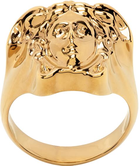 versace medusa ring amazon|Versace ring size.